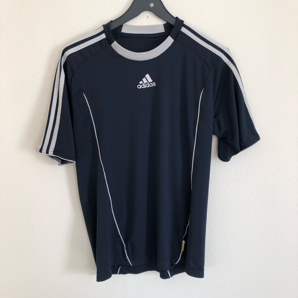 Adidas Blue Boys shirt XL